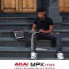 AKAI Professional MPK Mini MK3 - Controlador de teclado MIDI USB de 25 teclas con 8 pads de batería retroiluminados, 8 perillas y software de producción musical incluido (negro) - Imagen 7