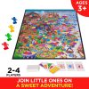 Hasbro Gaming Candy Land Kingdom Of Sweet Adventures Juego de mesa para niños a partir de 3 años (exclusivo de Amazon), rojo - Imagen 2