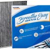 Filtro de cabina Spearhead Premium Breathe Easy, hasta un 25 % más de vida útil con carbón activado (BE-819)