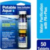 Tabletas de purificación de agua potable Aqua con PA Plus - Dos botellas de 50 unidades - Imagen 3