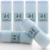 Toallas para bebé - Toalla hipoalergénica de 2 capas ultra suave y absorbente - Toalla de baño para recién nacido - Toallitas naturales reutilizables para pieles delicadas - Registro de bebé como ducha (azul, paquete de 6)