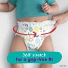 Pampers Pull On Cruisers 360° Fit pañales tamaño 7, suministro para 2 meses (2 x 88 unidades) con toallitas sensibles para bebés, 12 paquetes desplegables (864 unidades) - Imagen 3