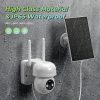 Cámara de seguridad inalámbrica Acelerar T1 para exteriores con energía solar, cámara de seguridad WiFi PTZ de 360°, batería integrada de 14400 mAh con detección de movimiento PIR, audio bidireccional, visión nocturna en color de 1080P, almacenamiento SD/en la nube - Imagen 7
