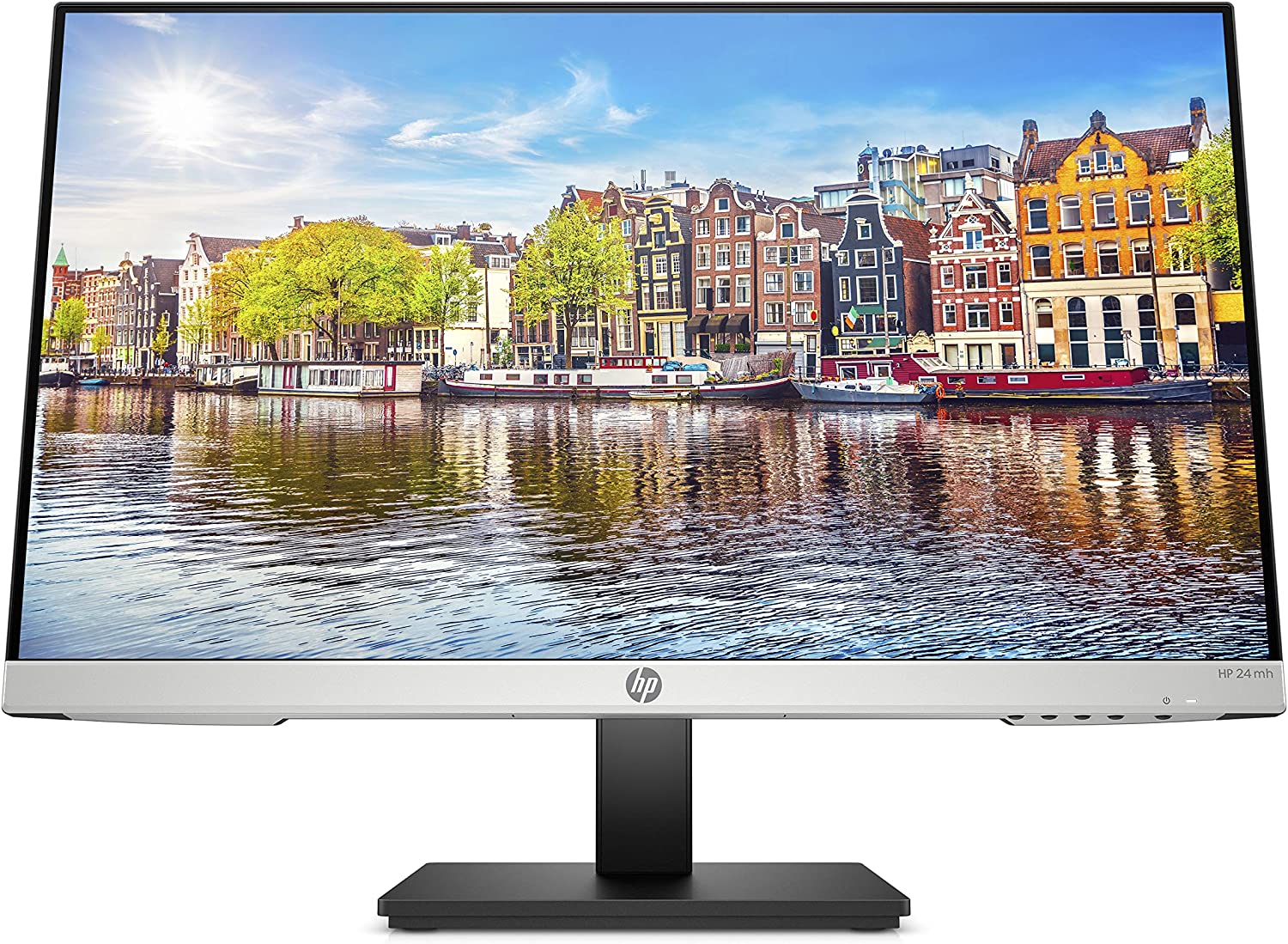 Monitor HP 24mh FHD – Monitor de computadora con pantalla IPS de 23,8  pulgadas (1080p) – Altavoces integrados y montaje VESA – Ajuste de  altura/inclinación para visualización ergonómica – HDMI y DisplayPort – (