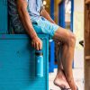 Hydro Flask tapa de pajita de boca ancha - Botella de agua reutilizable de acero inoxidable - aislada al vacío - Imagen 4
