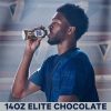 Core Power Elite High Protein Shakes (42 g), chocolate, listo para beber para la recuperación del entrenamiento, botellas de 14 fl oz (paquete de 12) - Imagen 2