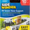 Camco 43031 Soporte de manguera de alcantarillado Sidewinder RV de 10 pies, hecho de plástico resistente y liviano, no se cierra, mantiene las mangueras en su lugar, sin necesidad de correas - Imagen 10