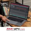 AKAI Professional MPK Mini MK3 - Controlador de teclado MIDI USB de 25 teclas con 8 pads de batería retroiluminados, 8 perillas y software de producción musical incluido (negro) - Imagen 9