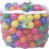 Click N' Play Ball Pit Balls para niños, bolas de repuesto de plástico, paquete de 200, sin ftalatos ni BPA, incluye una bolsa de almacenamiento reutilizable con cremallera, gran regalo para niños pequeños y niños