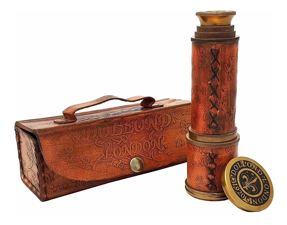 Brass Nautical - Antique Working Telescope / Spyglass Replic