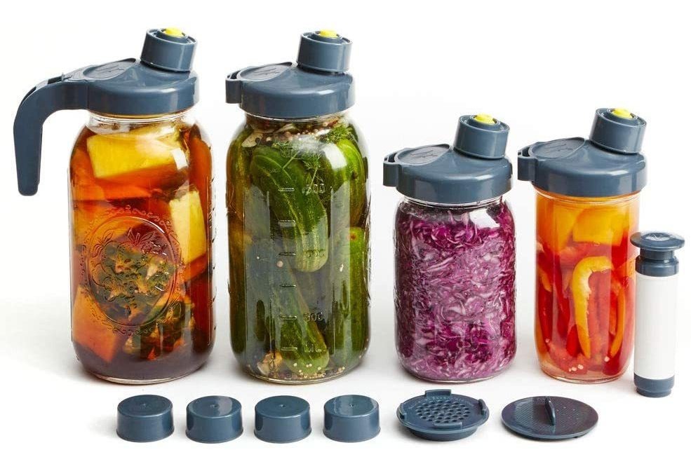 Mi Mason Hace Kit De Fermentación - Fácil, Moho Libres Para