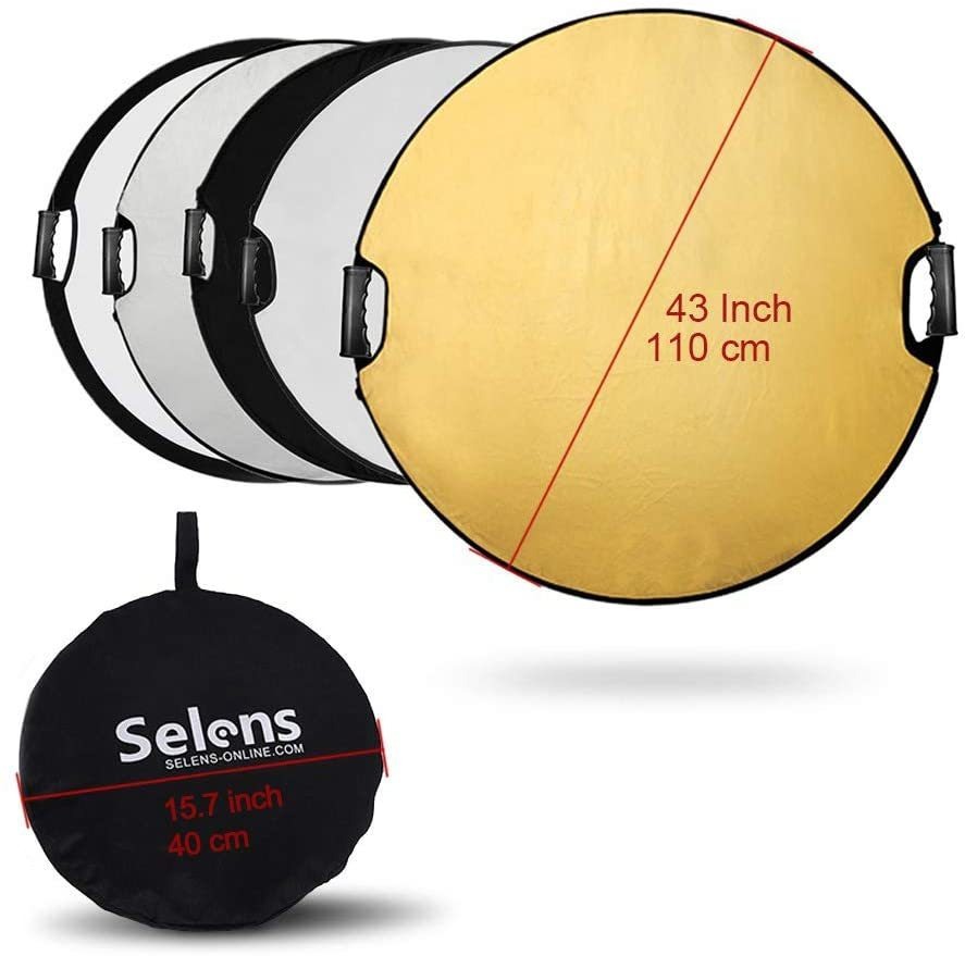 Reflector Con Asa Para Fotografía, Imágenes Iluminación De E