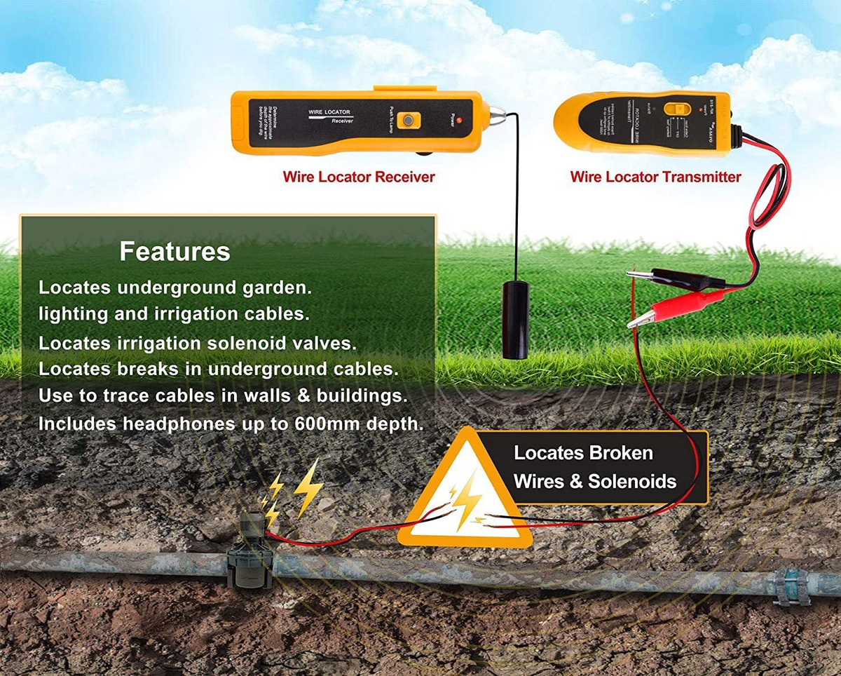 Noyafa D3in0580-b Cable Subterráneo Del Alambre Del Localiza