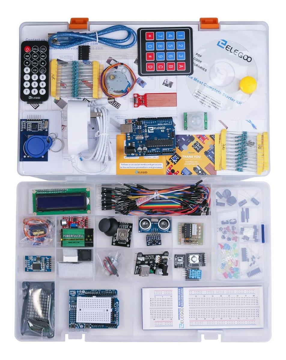 Elegoo Uno R3 De Proyecto Más Completa Starter Kit W / Tutor