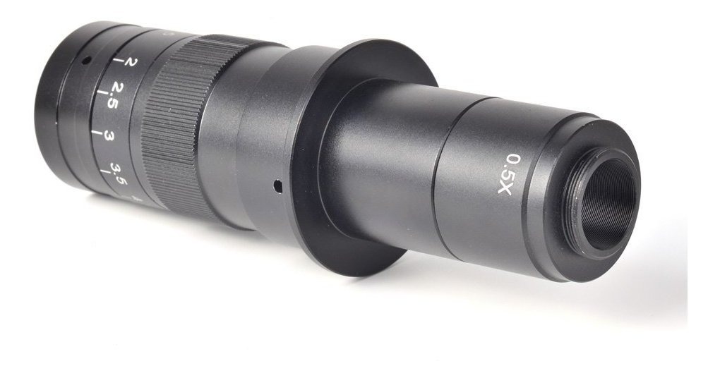 Cámara Hayear Monocular 180x Zoom Max C-mount Lente De Crist