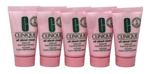 Pack De 5 X Clinique All About Clean Se Eliminan Con Agua Es