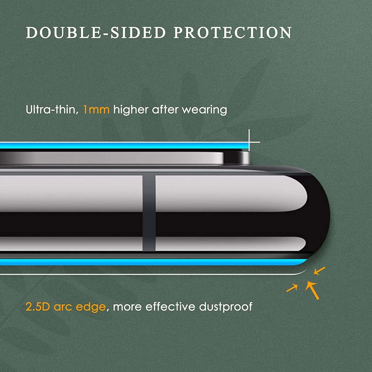 2  3 Pack Uniqueme Protector De Lente De Camara Y Protect