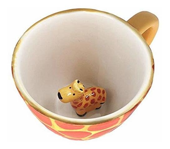 Taza De La Jirafa Mercado Mundial - Viene Con Una Sorpresa J