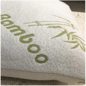 Almohada Bamboo De Espuma Viscoelástica, Funda Extraíble, Se