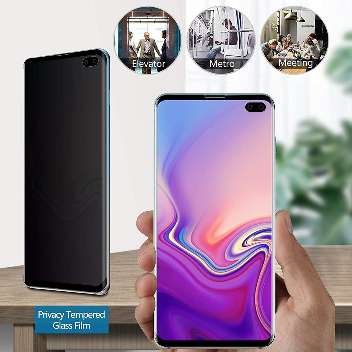 Protector De Pantalla De Privacidad Para Galaxy S10 Plus, Vi