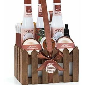 Organic Spa Cesta De Regalo Celestial Olor De Coco – De Lujo