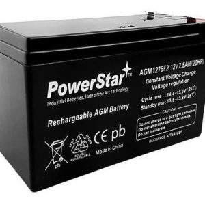 12 V 7,5 Ah Sla Batería Para Razor E200 / E200s / E225 / E30