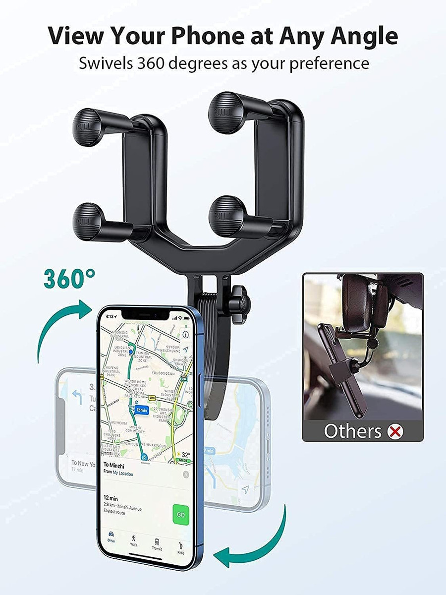 Vicseed Soporte Magnético Para Teléfono De Coche Para Espejo