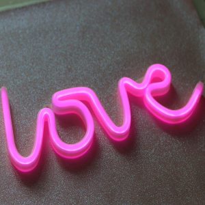 Letrero De Neón Para Boda, Día De San Valentín, Usb O Funcio