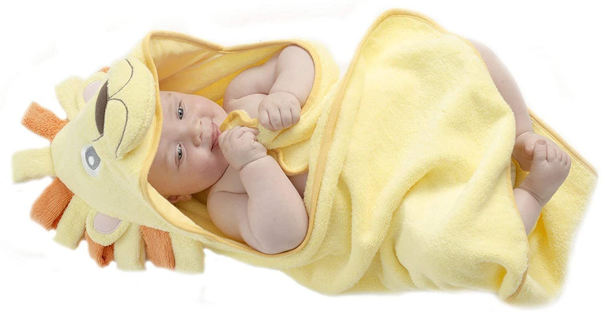 Toalla Pequeña Tinkers Mundial Con Capucha, León Diseño De,