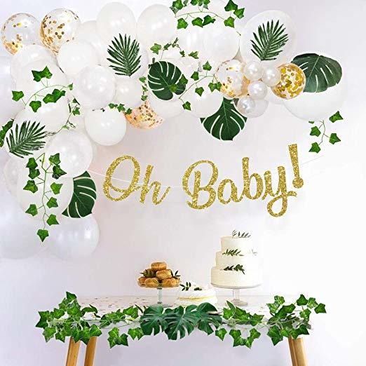 Sweet Baby Co. El Verde De Boho Baby Shower Decoraciones Neu