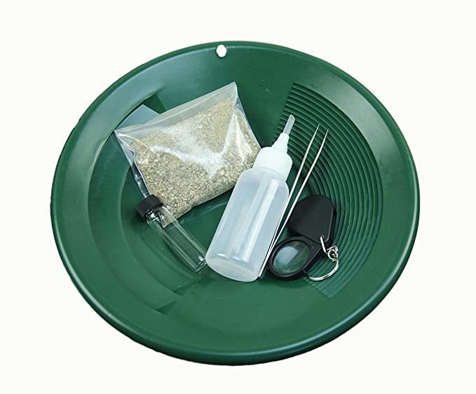 Fiebre Del Oro Minería Kit De Pago Suciedad-gold Pan-vial-de