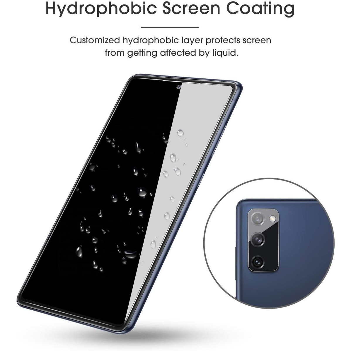 3  2 Pack Pantalla Omoton Samsung Galaxy S20 Fe 5g Protec