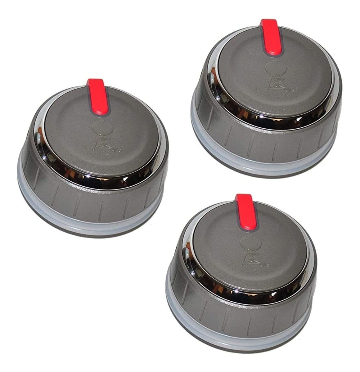 Weber 66753 - Pomos De Control Para Parrilla Genesis Ii Lx S