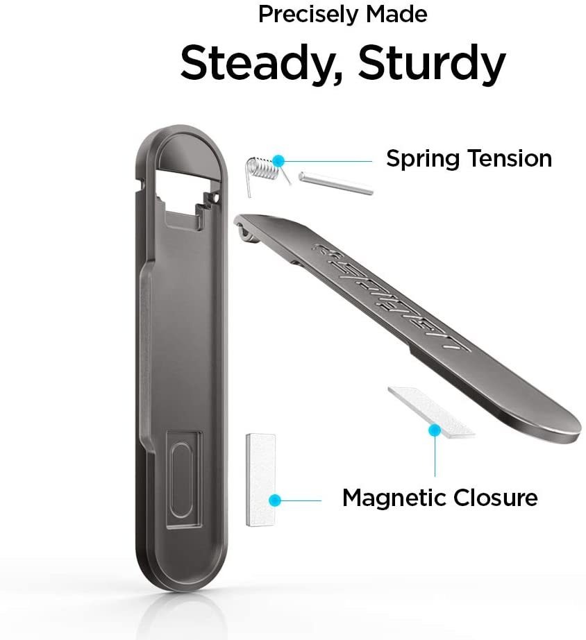 Soporte De Metal Básico Para Teléfono, Negro