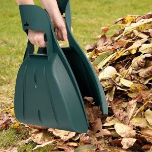 Pinza Rastrillo De Mano Para Recoger Hojas De Jardín Puro, L