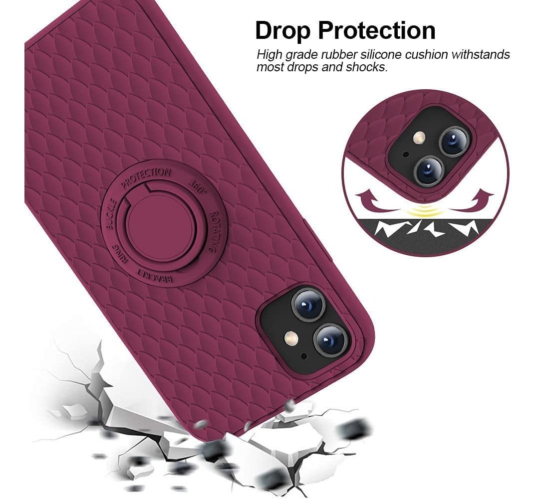 Tisoog Funda Para iPhone 11 Lindo 3d Dragon Scale Series C
