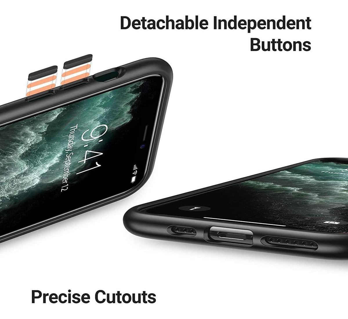 Torras - Carcasa Rígida Para iPhone XR A Prueba De Golpes (m