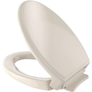 Toto Asiento Para Inodoro Alargado, Tradicional Cierre Suave