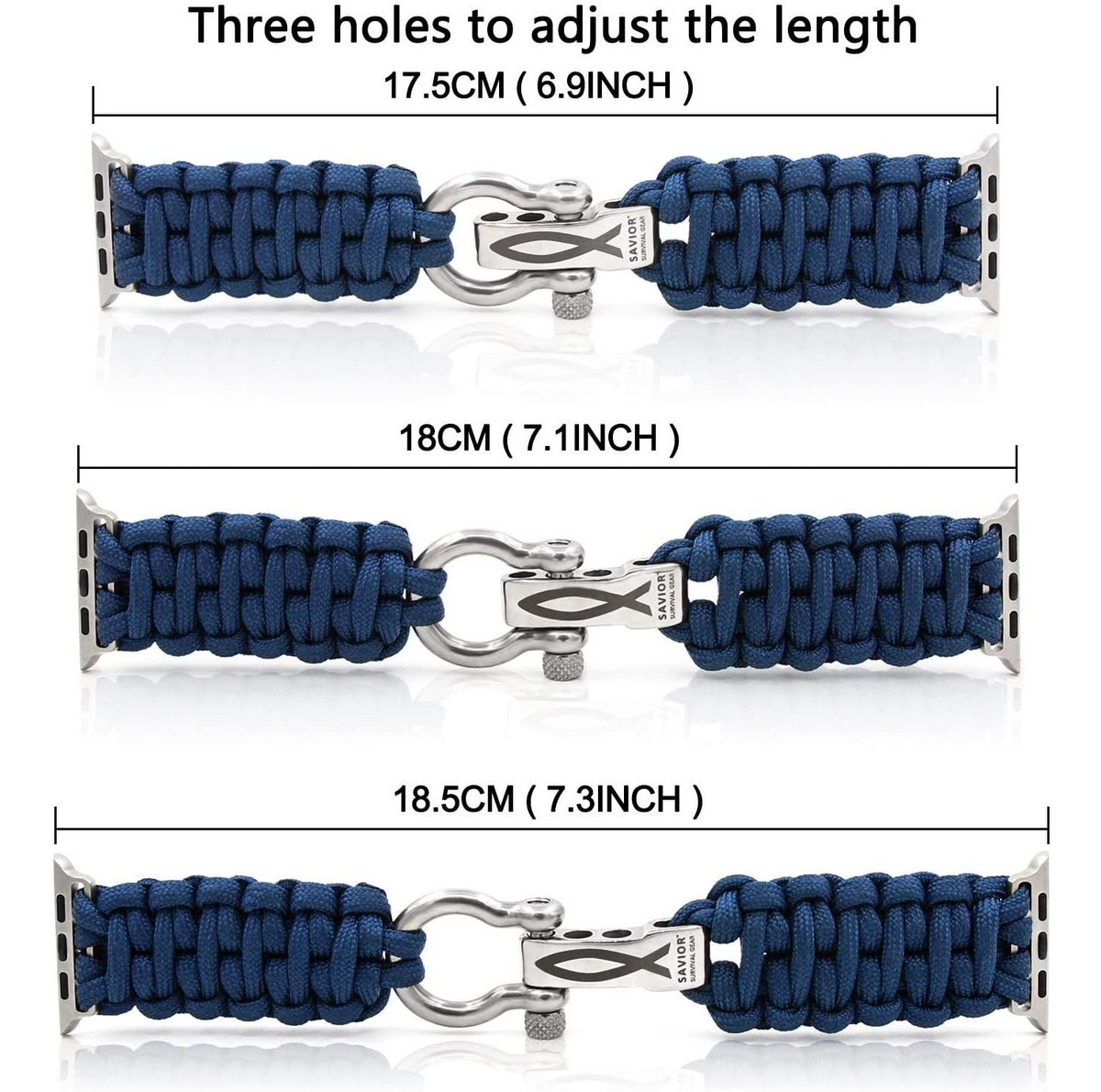 Savior Survival Gear - Correa De Repuesto Para Apple Watch D