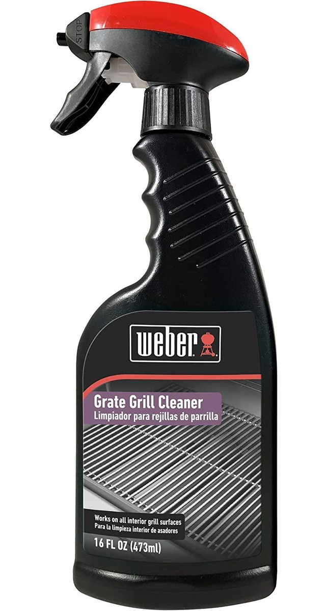 Weber 8027 - Limpiador Para Parrilla, Color Negro