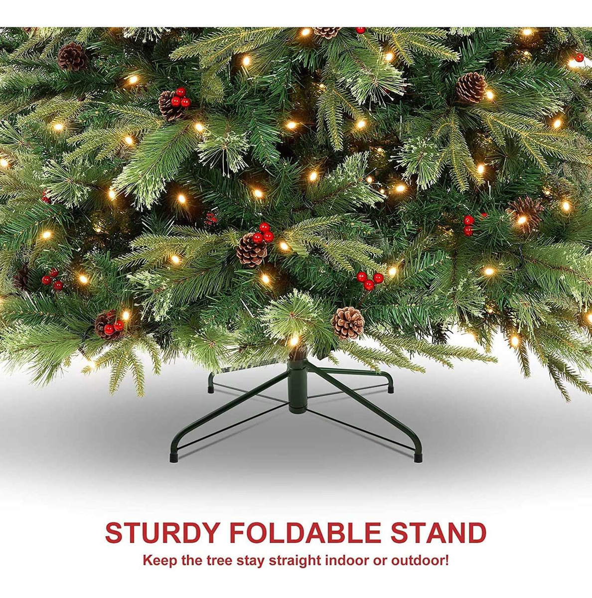 Wbhome - Árbol De Navidad Artificiales Estafadores Bisagras