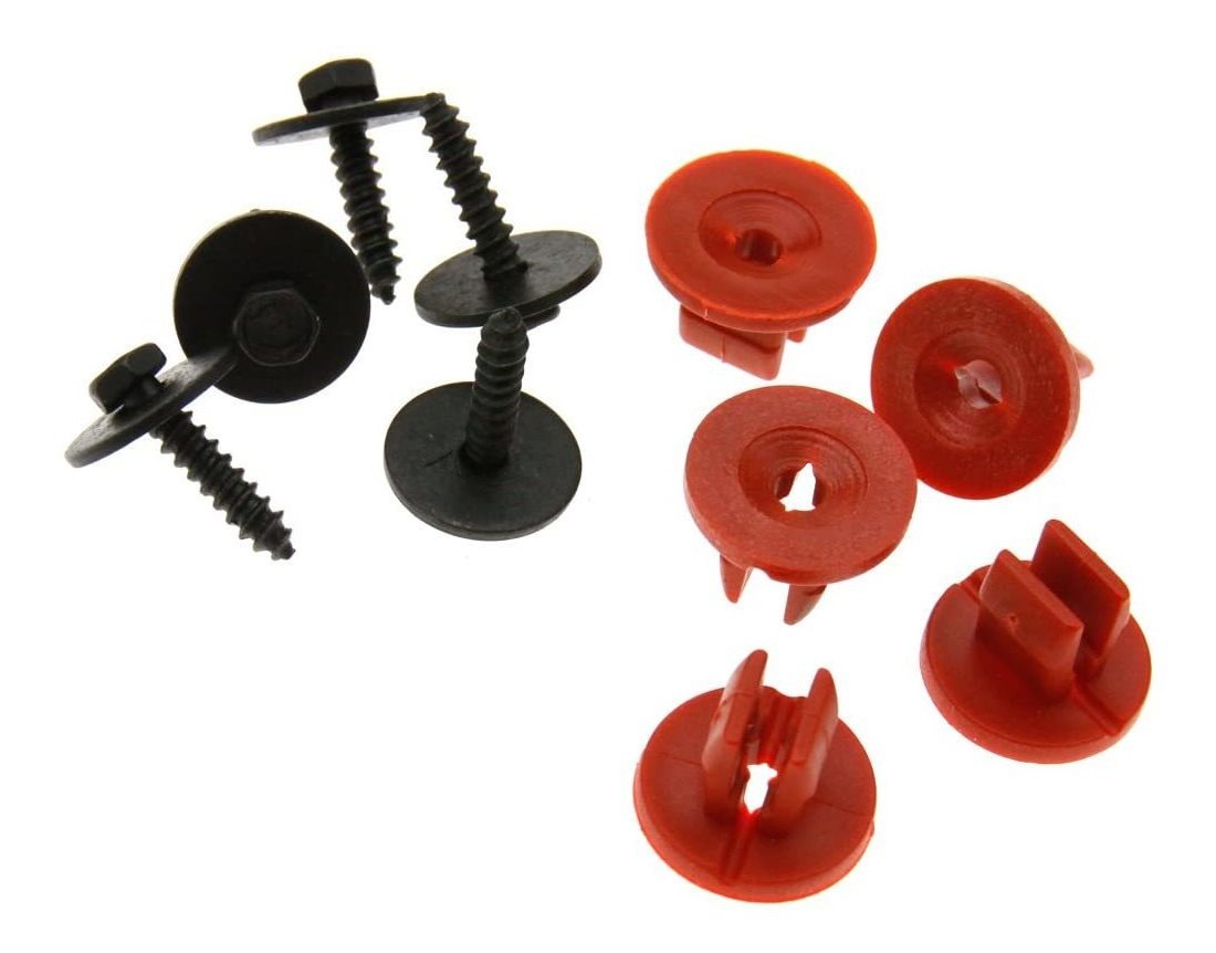10pcs Clips Inferior Escudo Sujetadores Tapa Del Motor Under