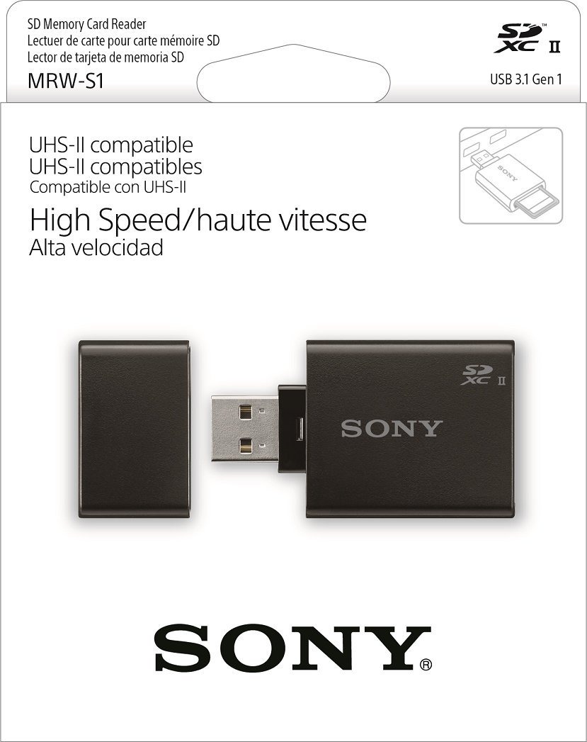 Sony Mrw-s1 De Alta Velocidad Uhs-ii Usb 3.0 Lector De Tarje