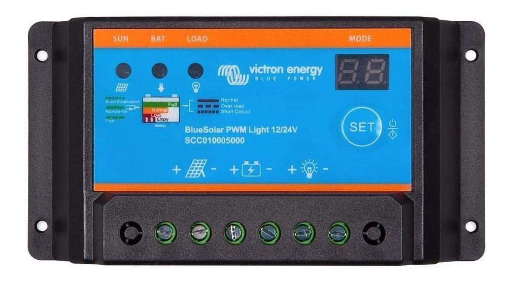 Victron Bluesolar Pwm-light 12/24v-10a Regulador Solar