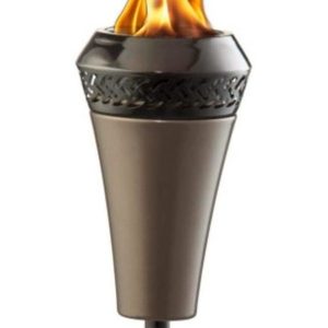 Antorcha Tiki Island Rey De 66 Pulgadas, Acabado Metálico