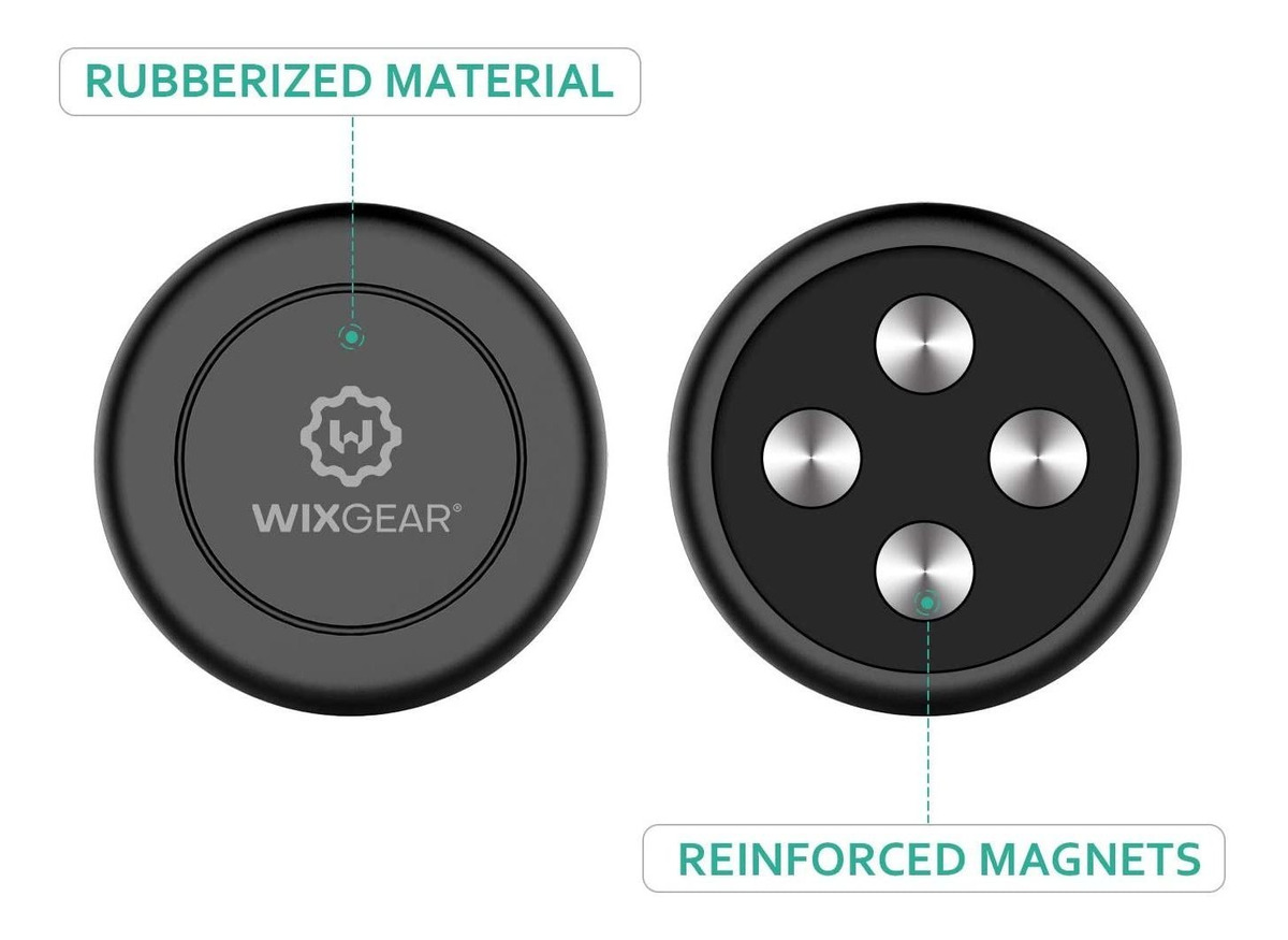 Wixgear Soporte Magnético Universal Para Salpicadero De Coch