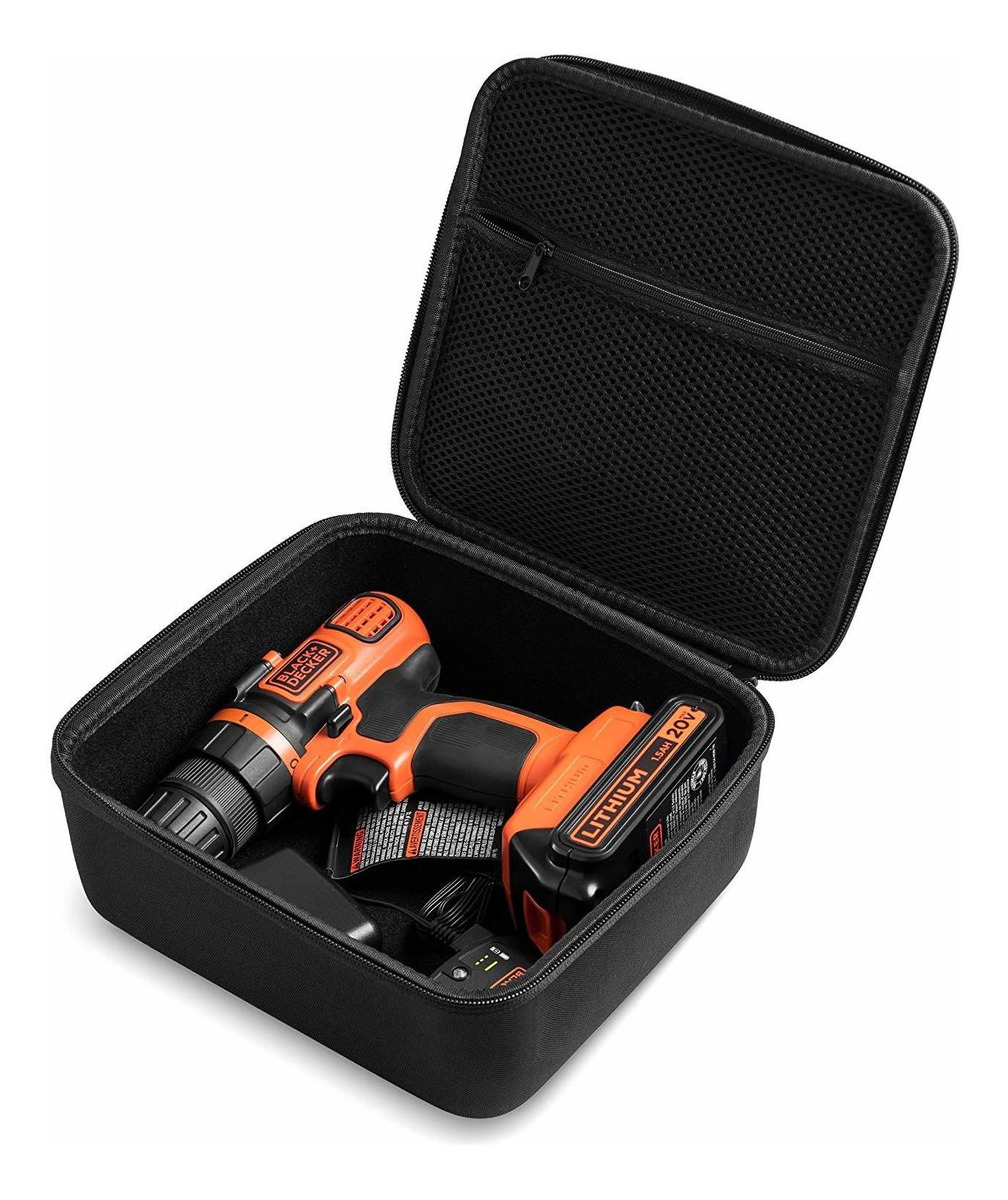 Caseling Estuche Rígido Compatible Con Negro + Decker Ldx120