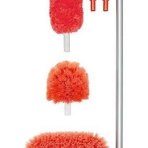 Oxo Good Grips 3-en-1 Extensible Microfibra Plumero Largo Al