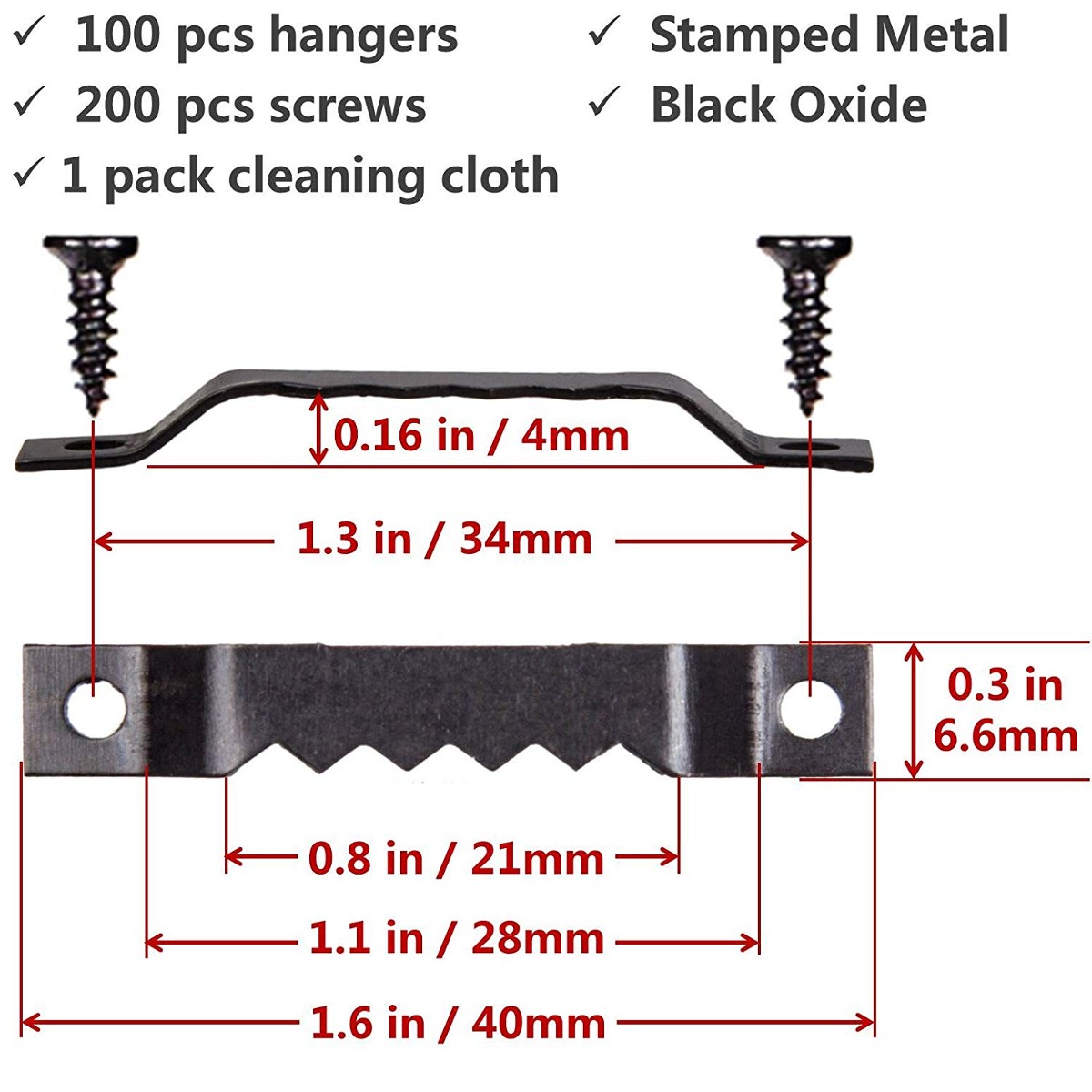 Acrux7 Kit De Fijación Mural Marco Para Enmarcada Decoración