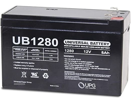 Universal Power Group 12 Voltios 8 Amperios Hora Recargable